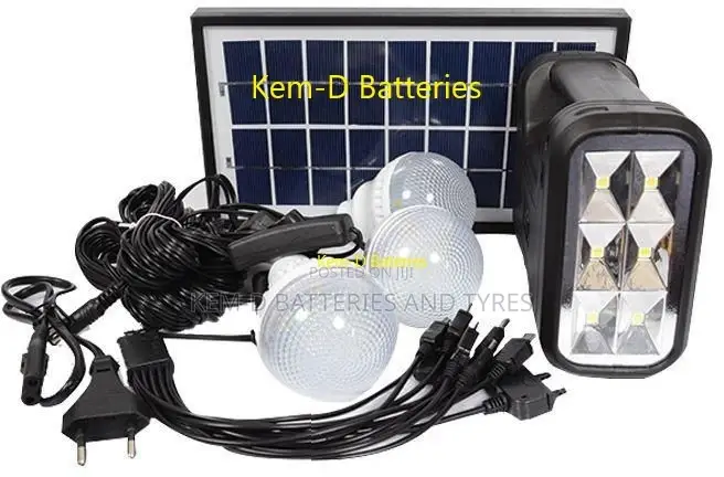 Solar Light Lamp Bulb Panel Torch + Free Delivery