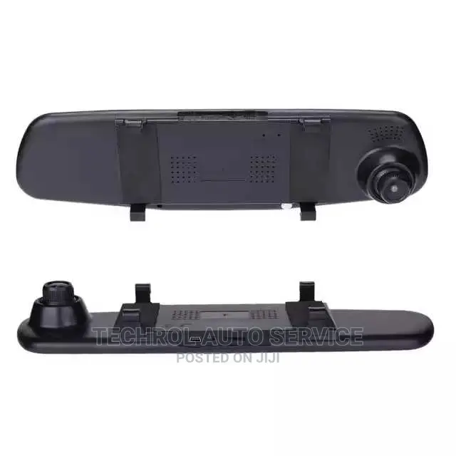 Car DVR Rear View Mirror Video Rcroder Car Camera Dual Len