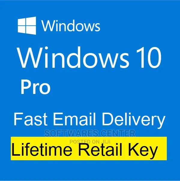 Windows 10 Pro Retail License Key
