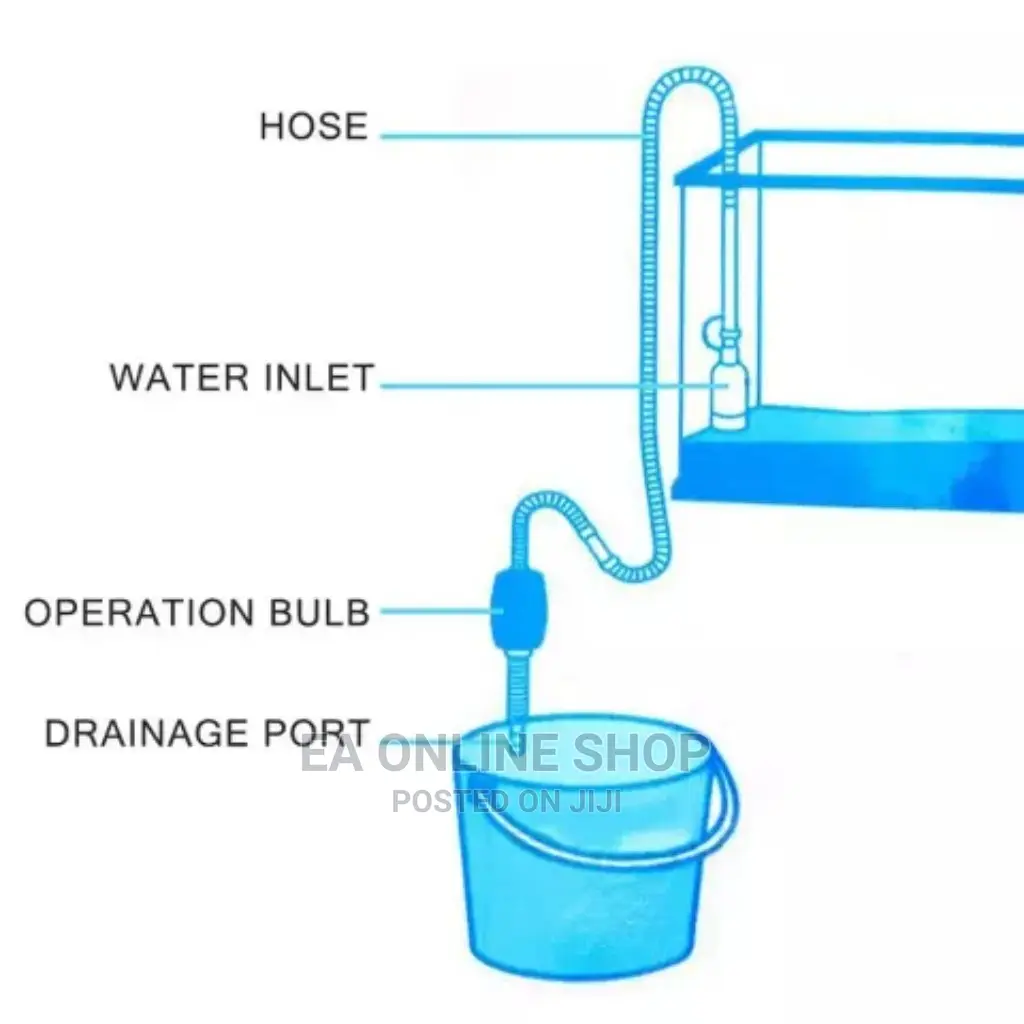 Aquarium Gravel Cleaner. Siphon Water Change 170cm