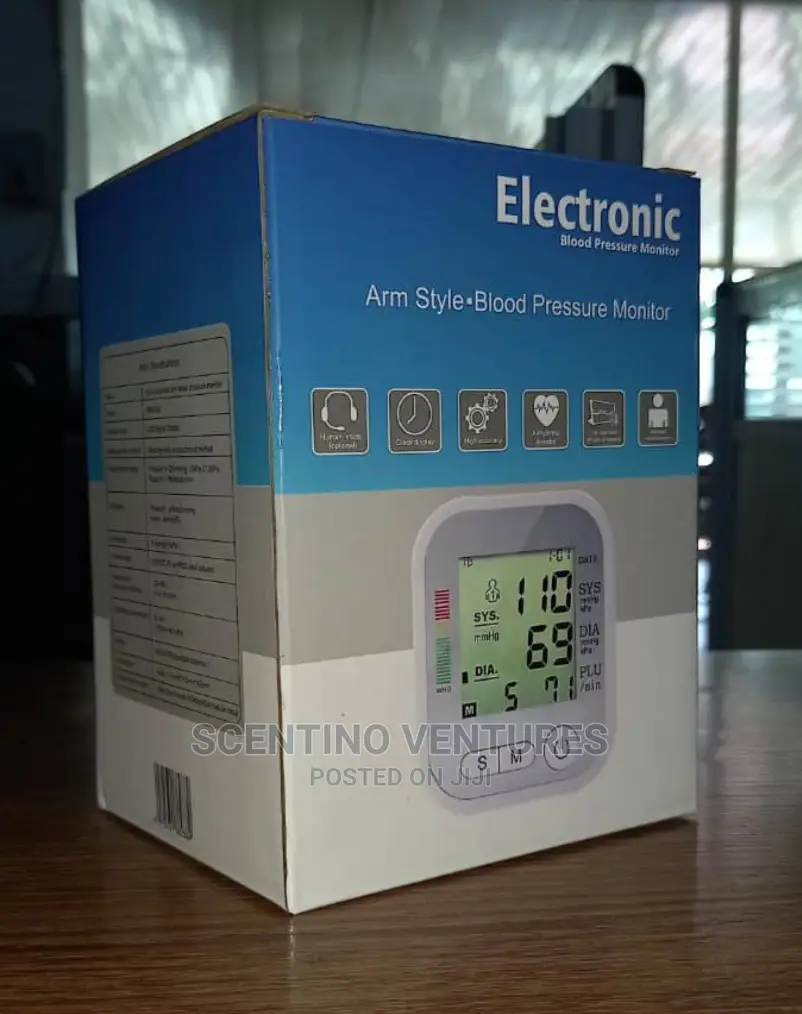 Electronic Blood Pressure (Bp) Monitor With Voice Function