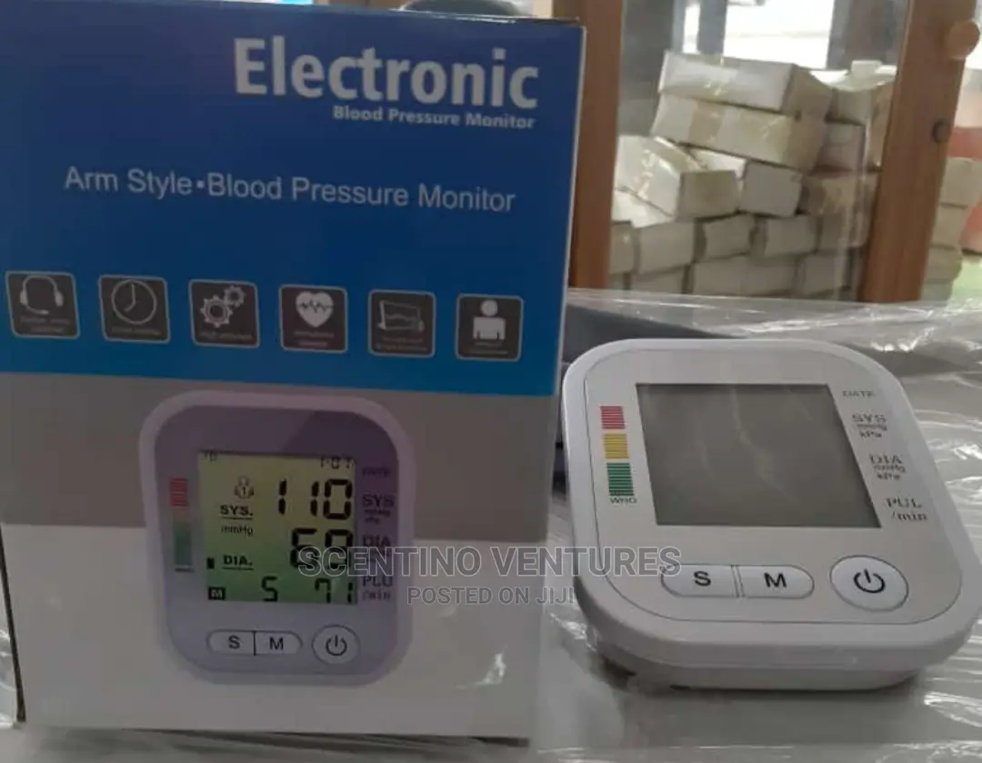 Electronic Blood Pressure (Bp) Monitor With Voice Function