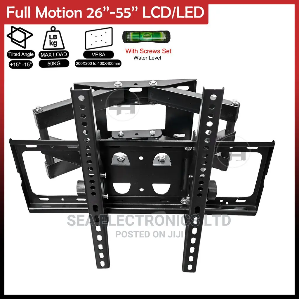 Double Arm Adjustable Wall Mount for Led TVS 32''55''rt