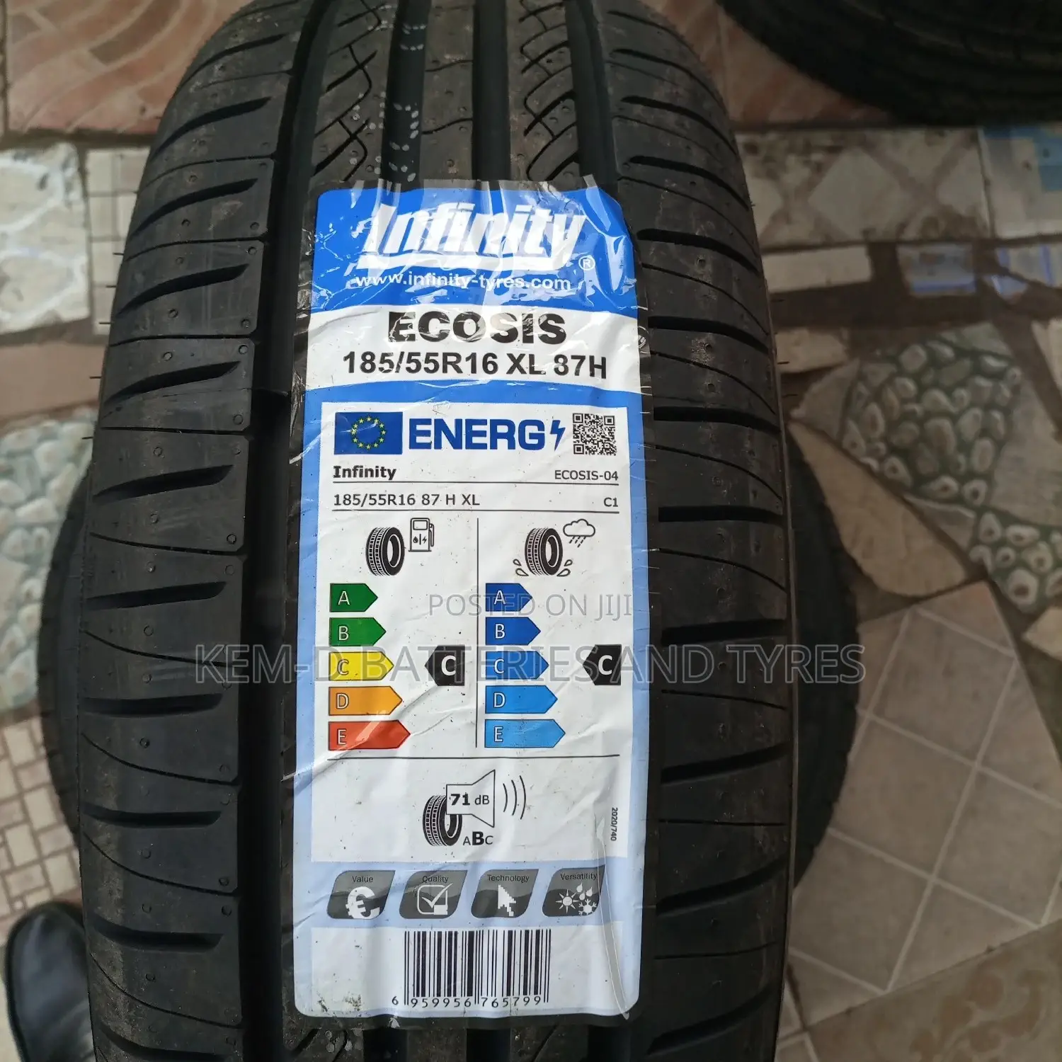 185/55r16 Infinity Tire Tyre - Brand New