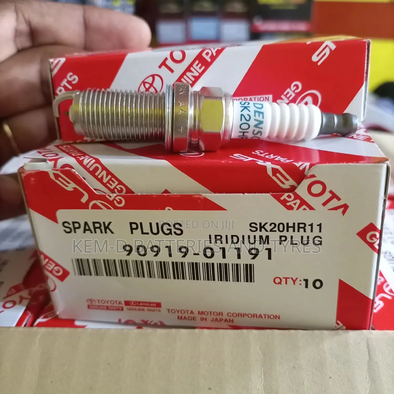 Denso Spark Plugs - Both Long Amd Short