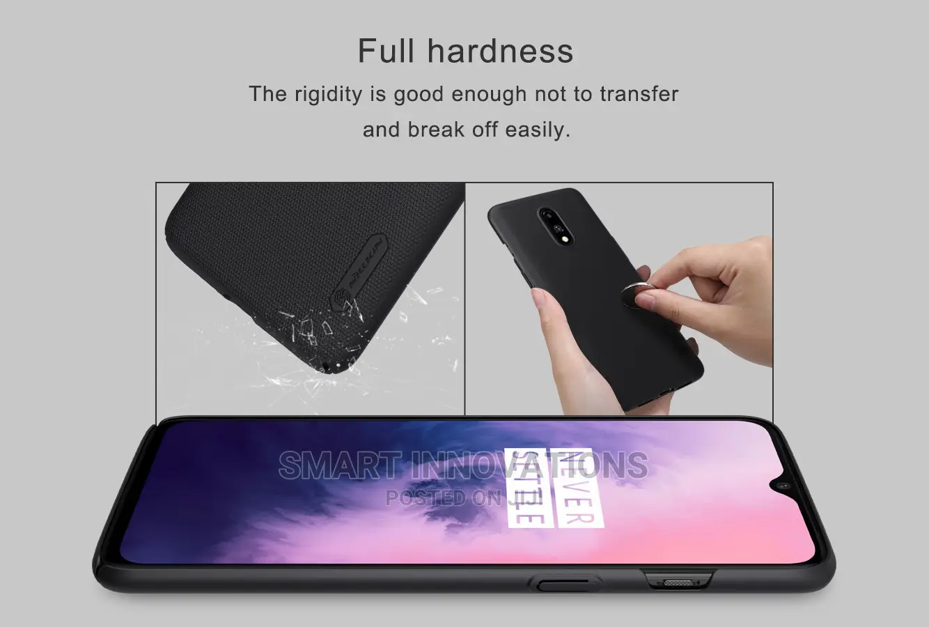 Oneplus 7 Frosted Back Case