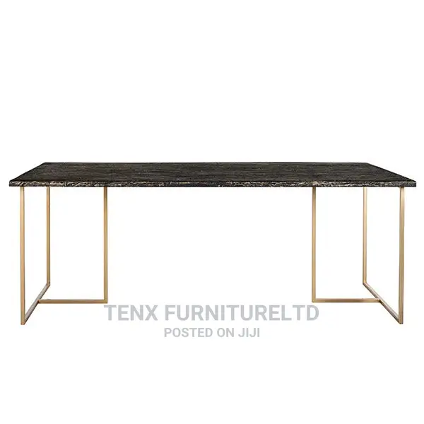 Dining Table With 8 Chair's (Belled)