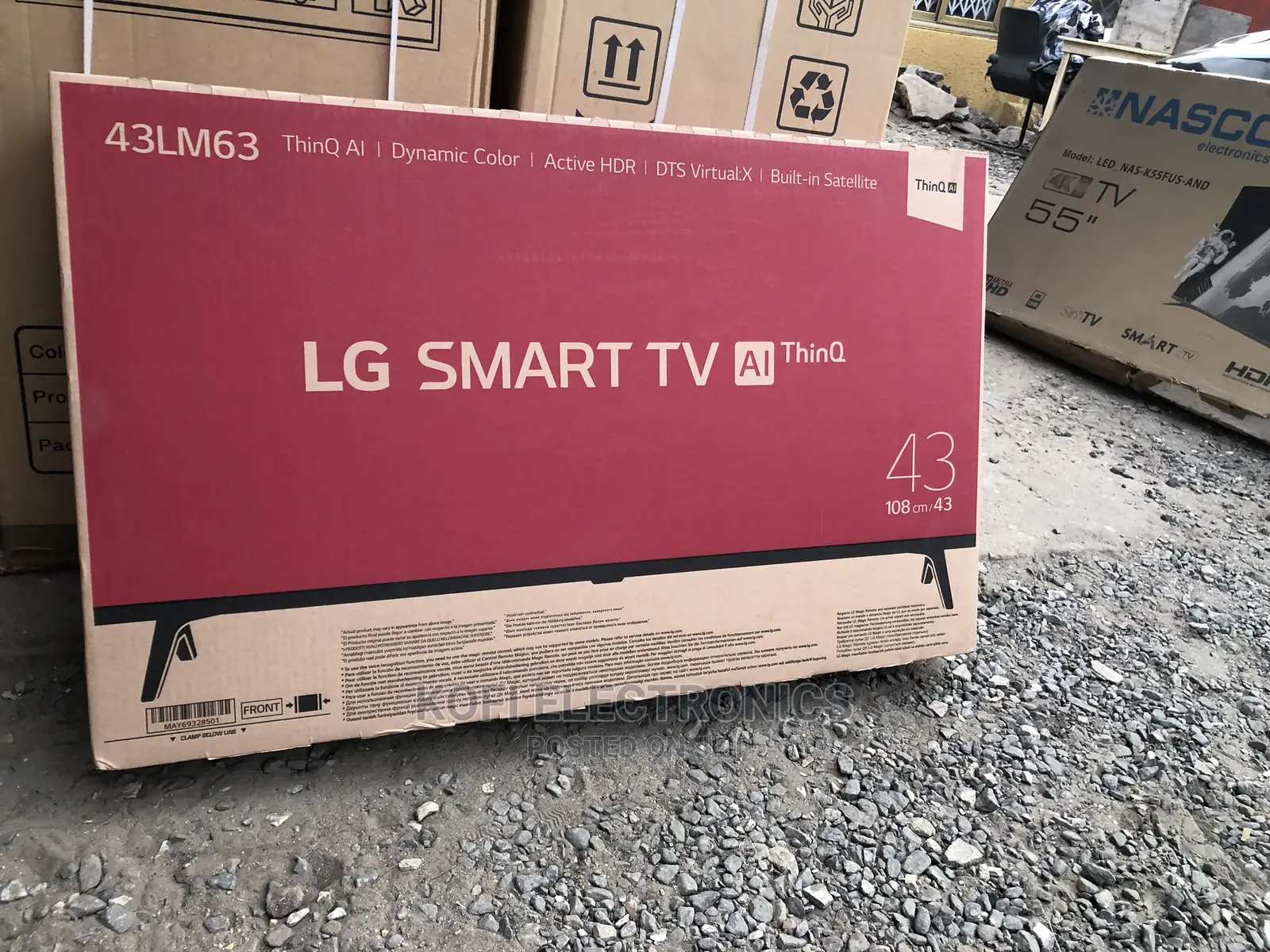 Smart TV 43” Full HD LED LG 43lm6370 60hz