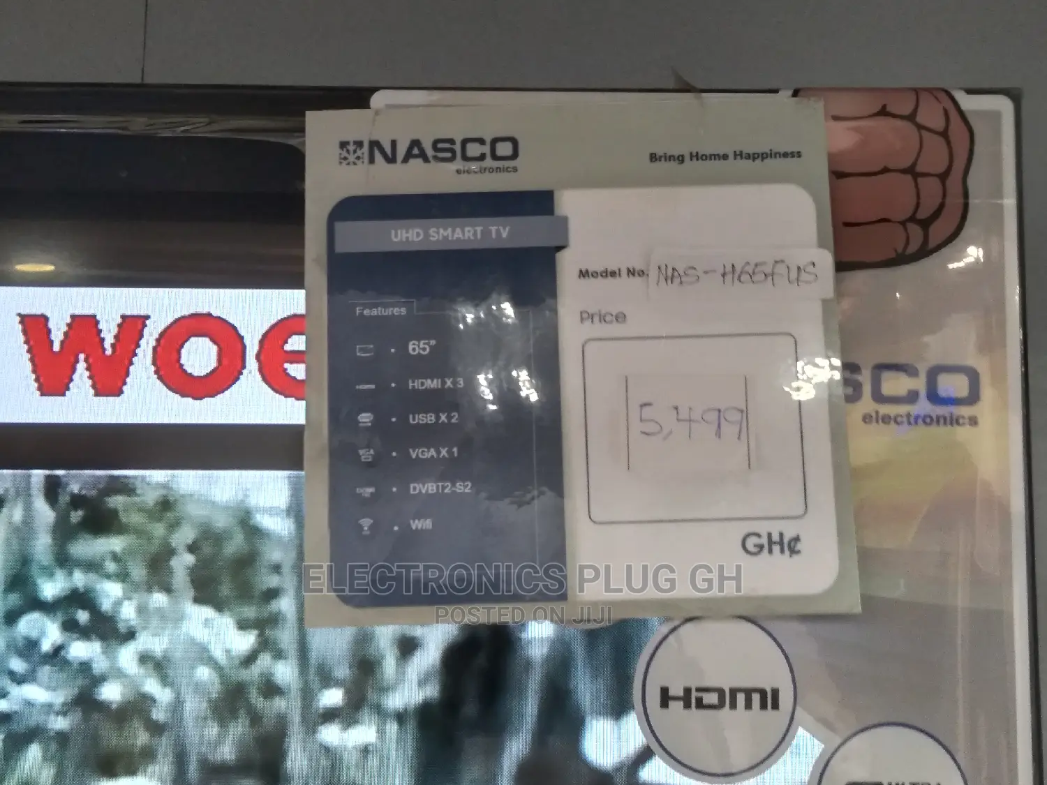 Nasco 65 4k Uhd Smart Tv