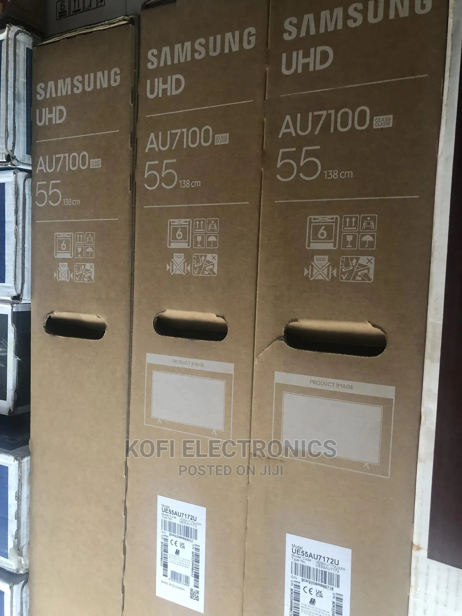 DVB-T2 2021 Samsung Crystal UHD 55AU7100 55” Smart Tizen