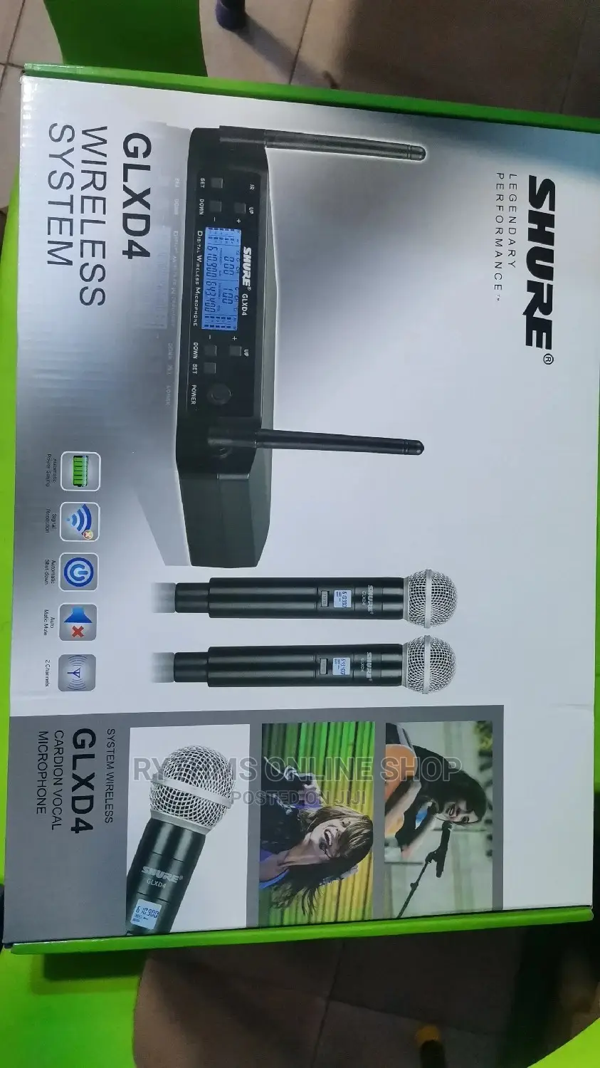 Shure(GLX D4) Cordless Mic
