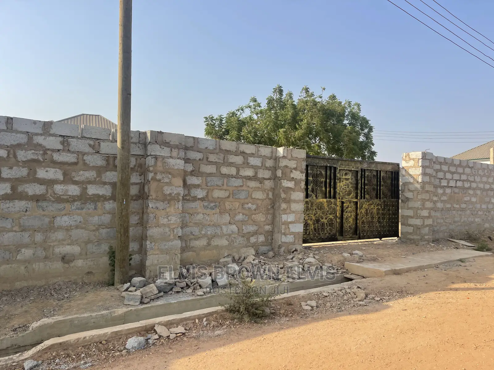 One and Half Plots With Walled for Sale at Legon Hills