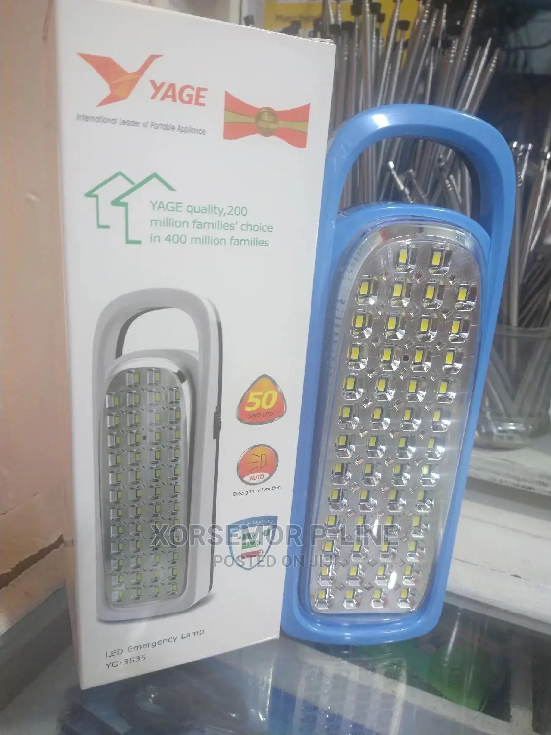 Rechargeable Yage Lamp