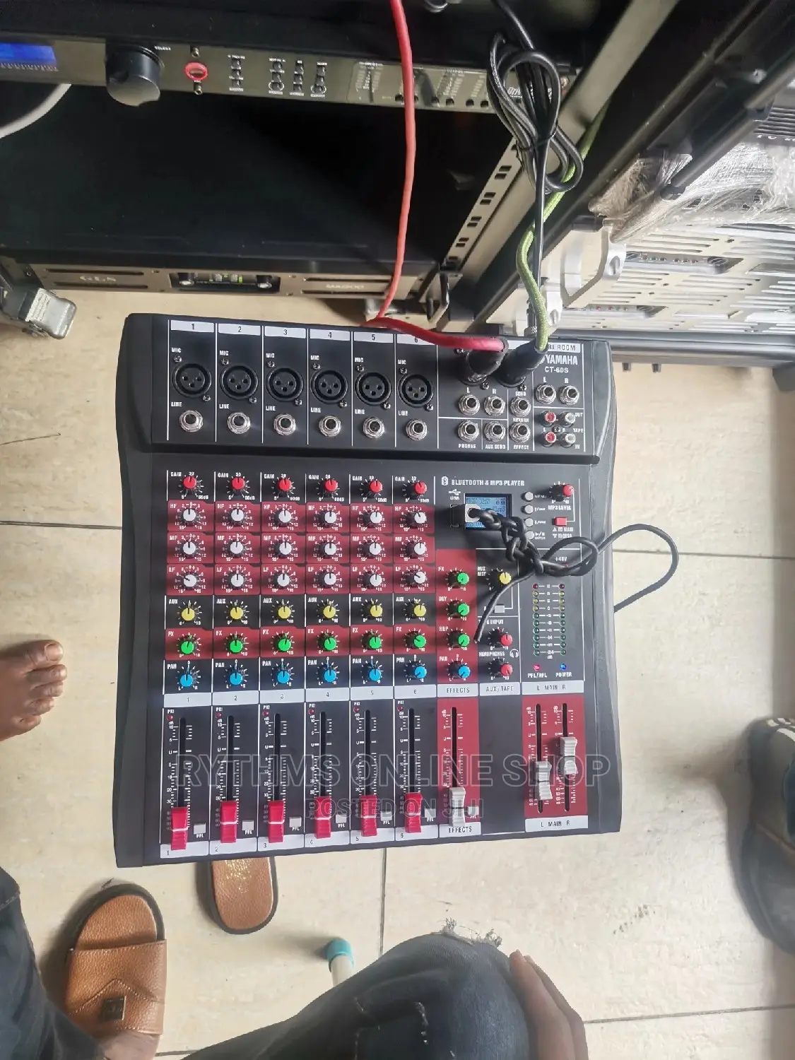 Yamaha 6channels Mixer (CT-60S)