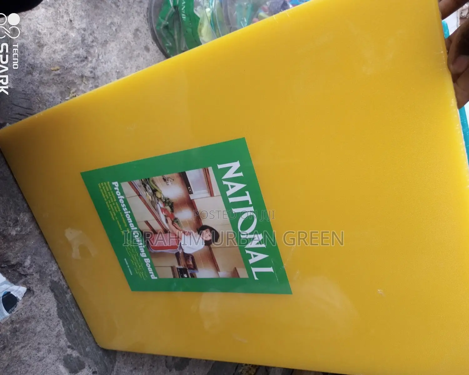 Yellow Chopping Board