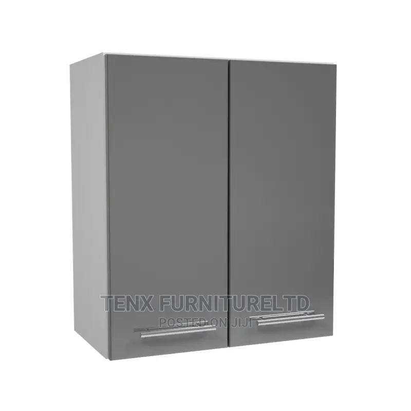 Wall Cabinet Grey Color (2 Doors)