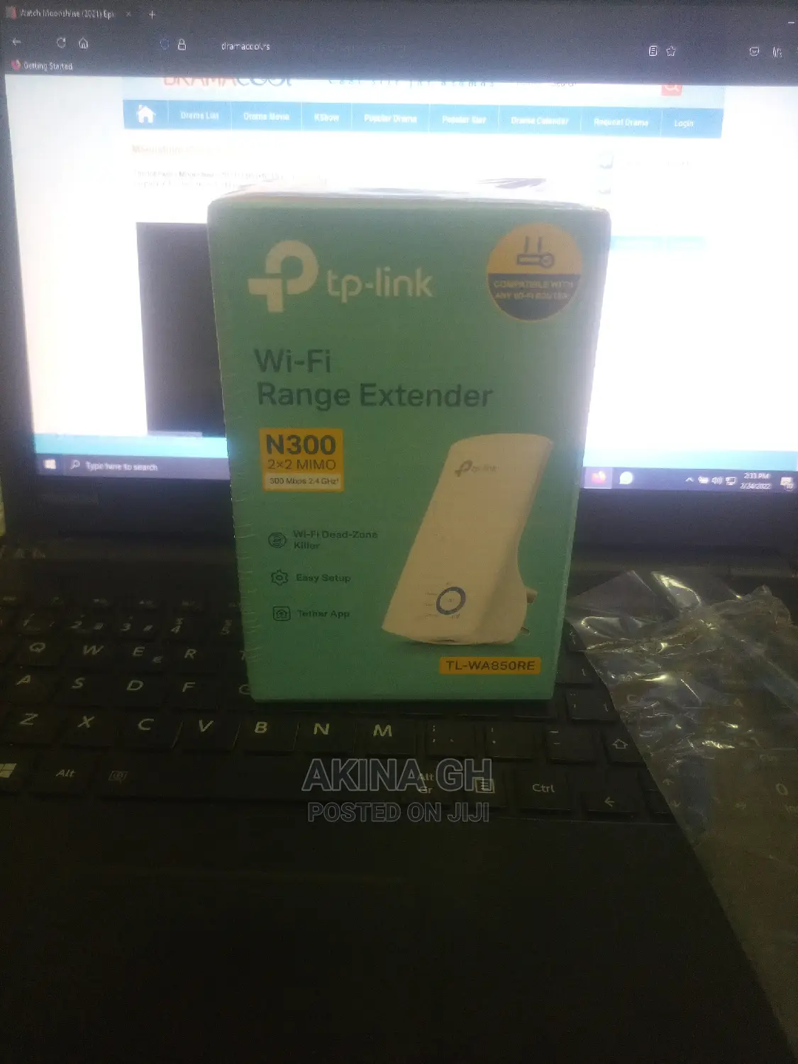 Tp-Link N300 Wifi Range Extender Tl-Wa850re