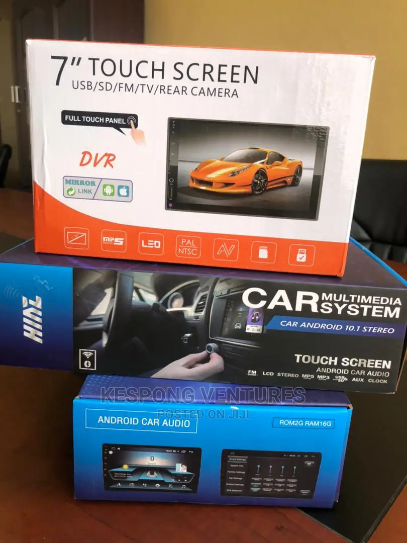 Android Car Tapes for Vitz (Free Reverse Camera)