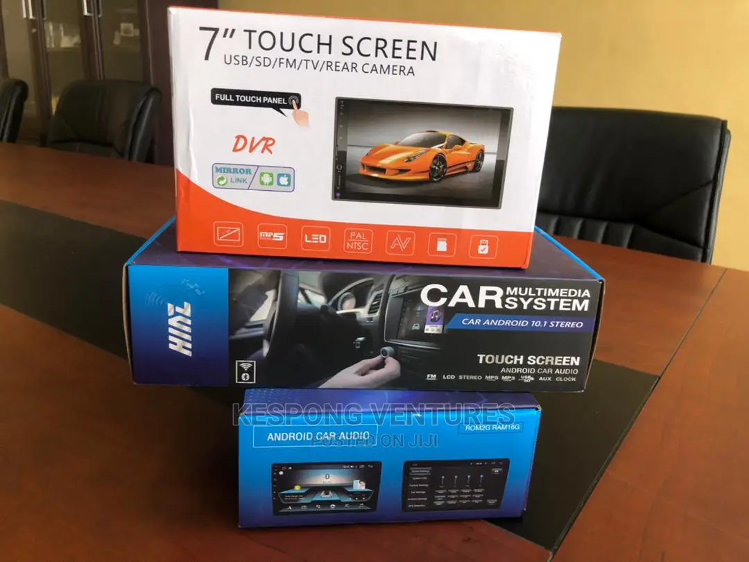 Android Car Tapes for Vitz (Free Reverse Camera)