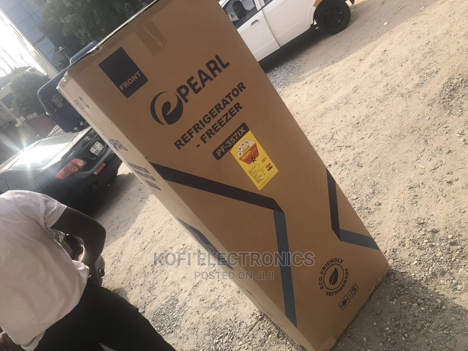 Durable Pearl Pf 357ix 237liters Double Door Fridge
