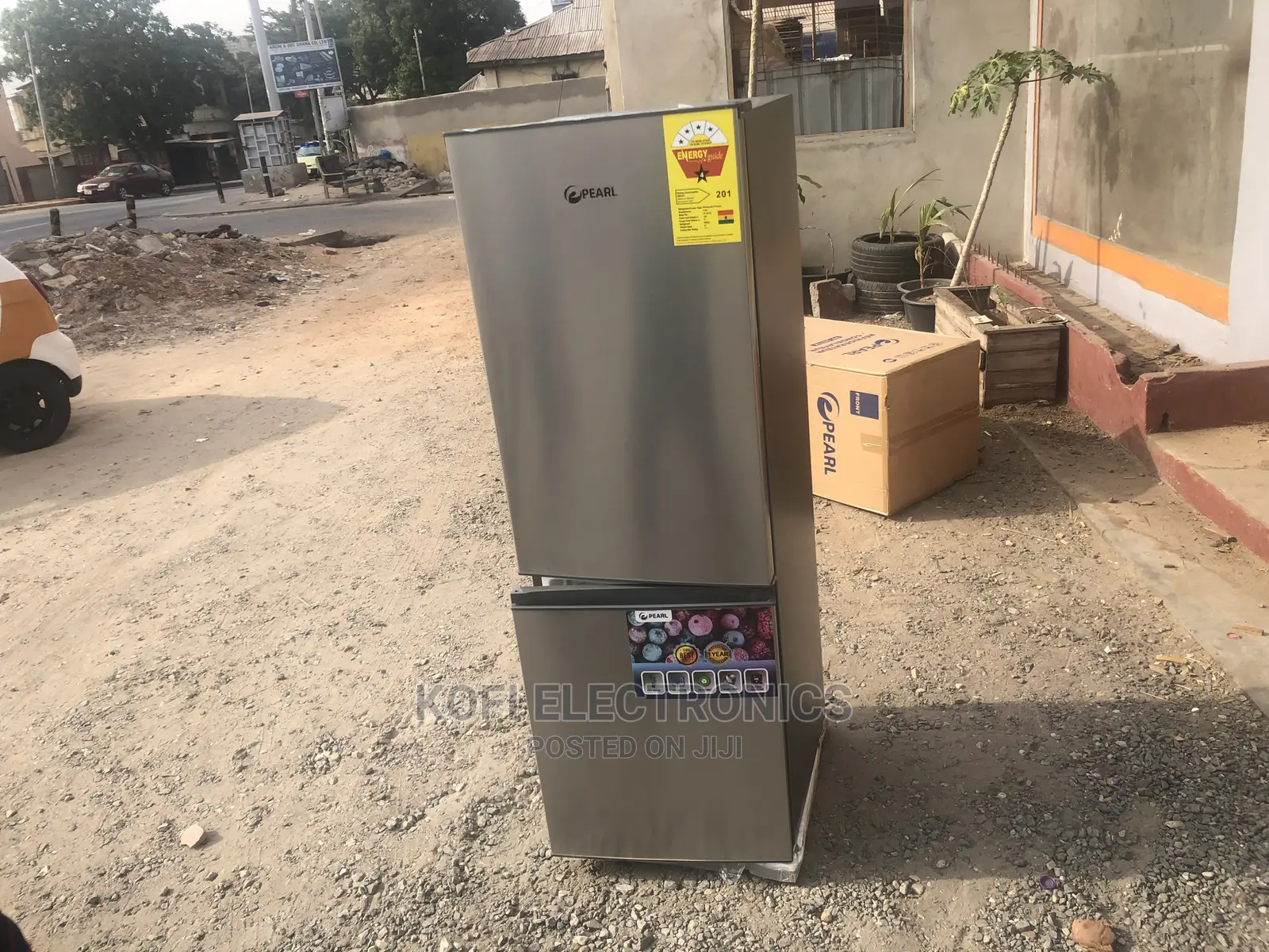Bottom Freezer 237litres Pearl Fridge PF-357 IX