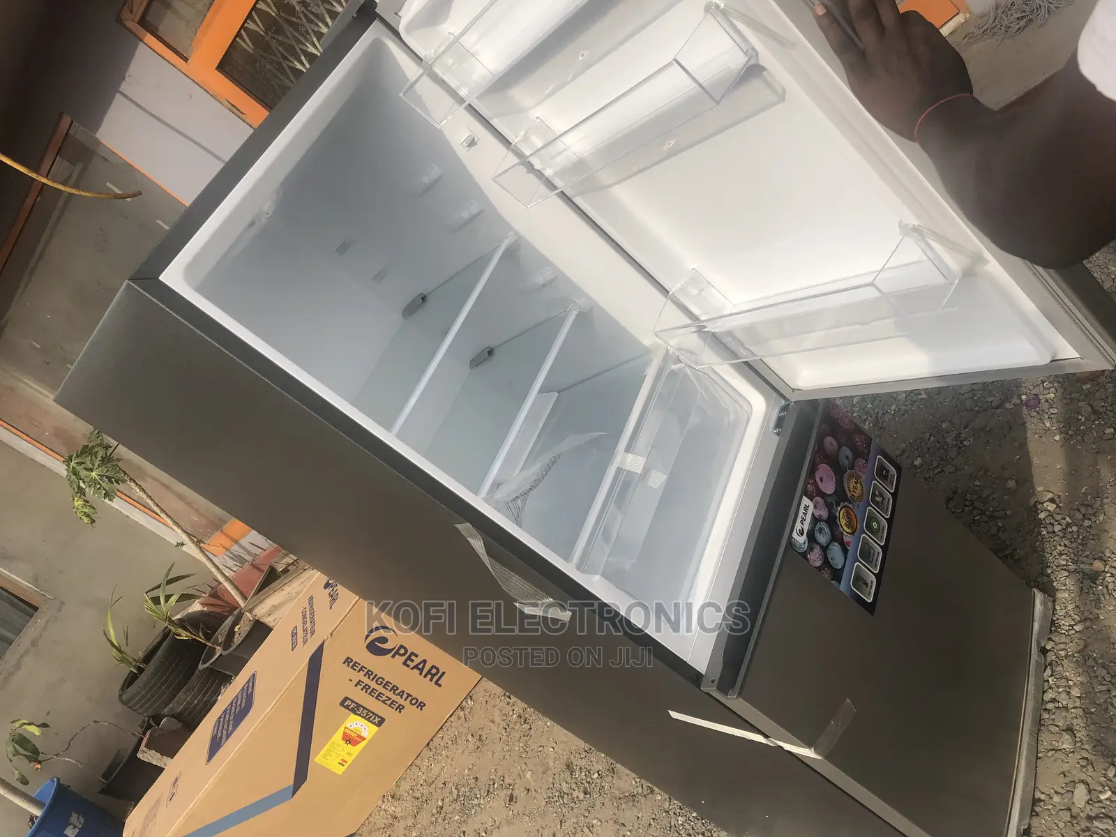 Bottom Freezer 237litres Pearl Fridge PF-357 IX