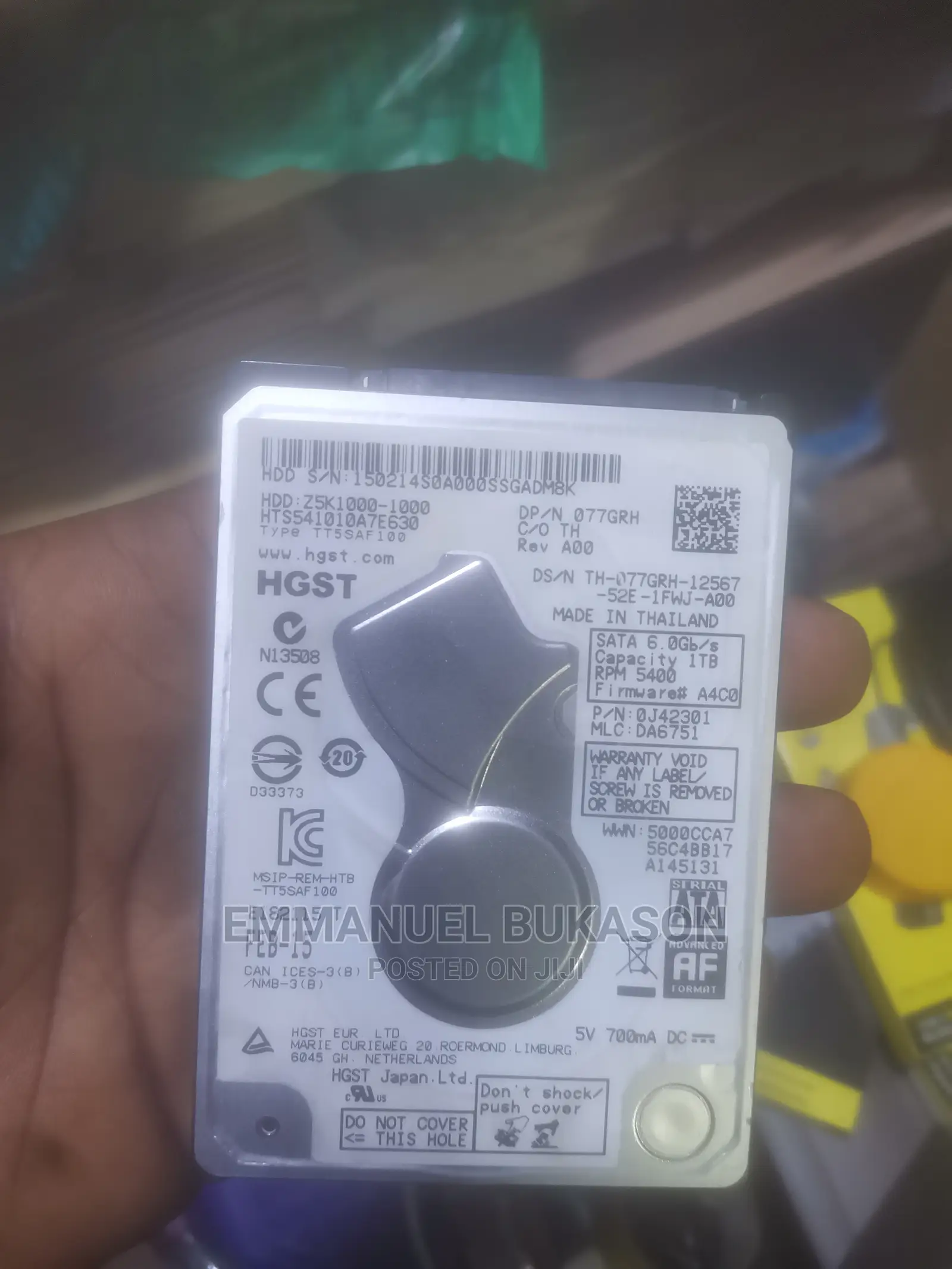 .1terabyte Laptop Hard Drive