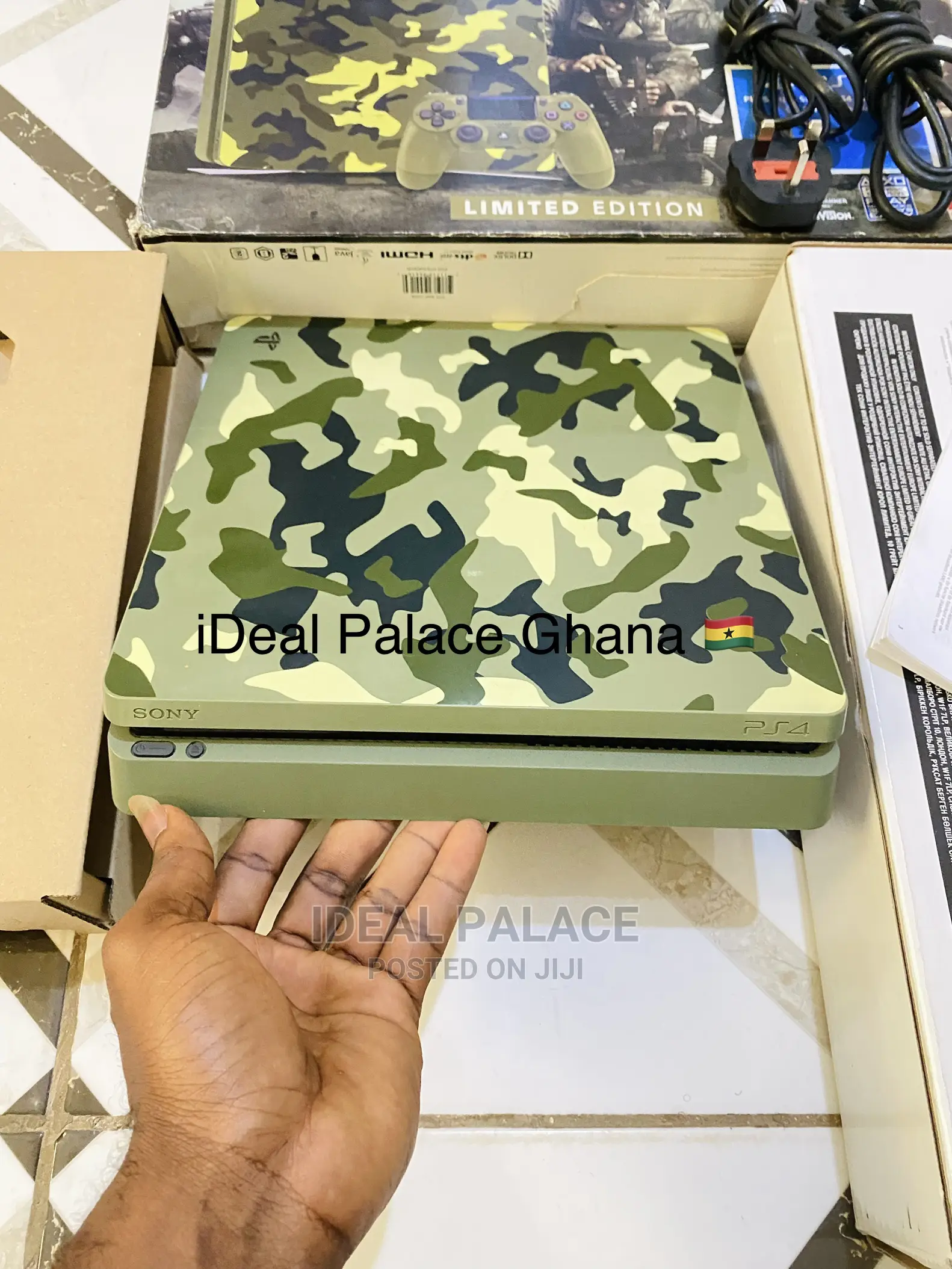 Playstation 4 Slim Limited Camo Edition