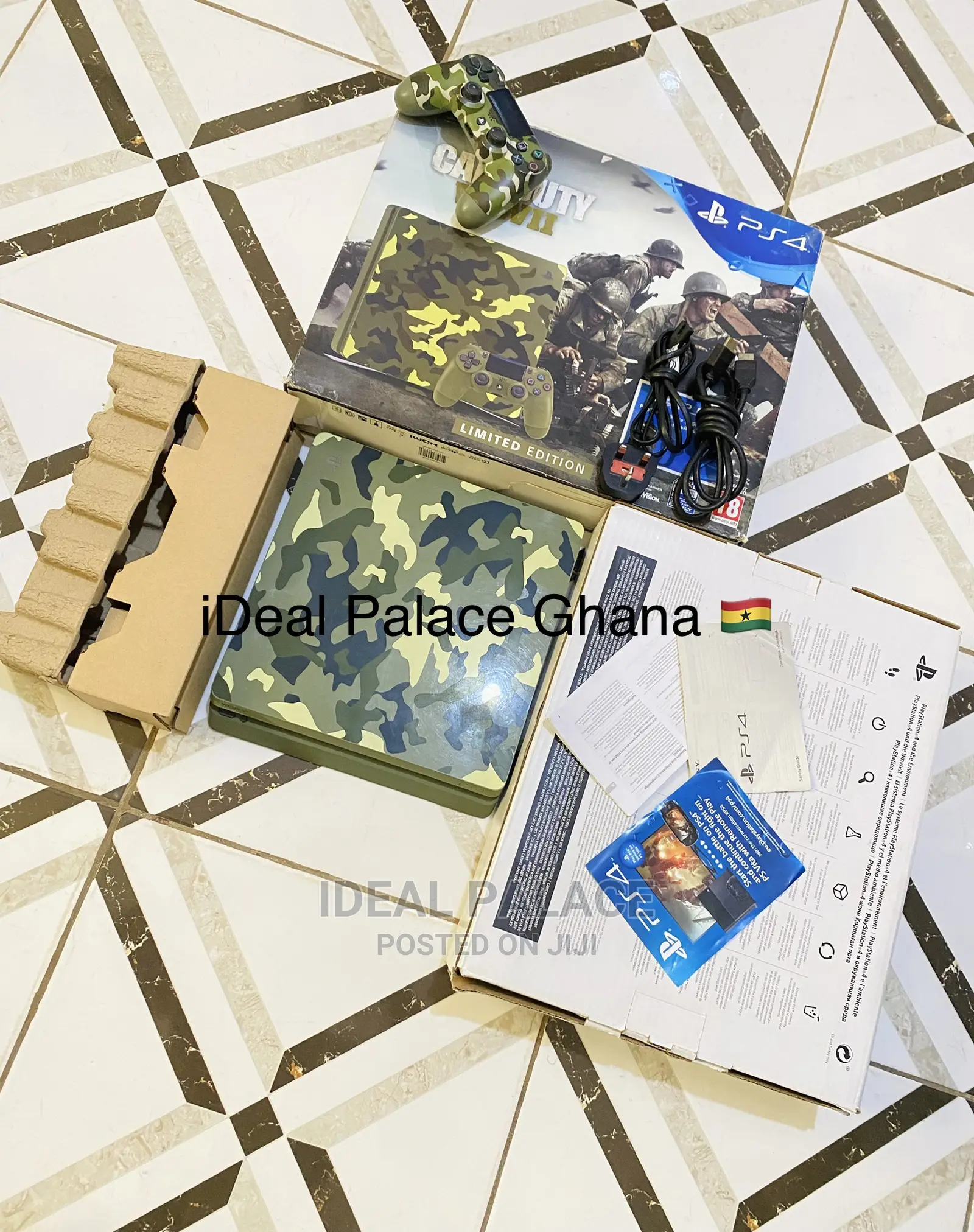Playstation 4 Slim Limited Camo Edition
