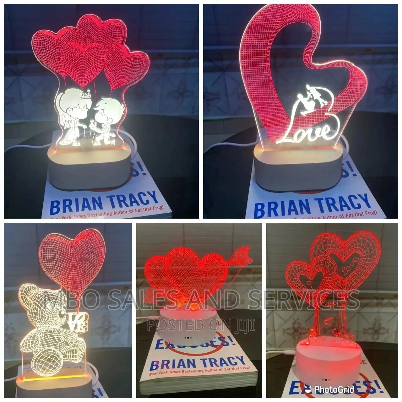 Romantic 3D Lamp Decors