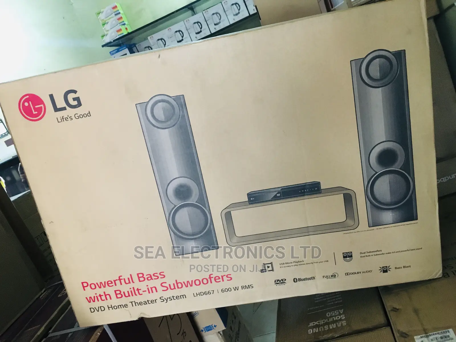 Lg DVD Home Theater System 600 Watts