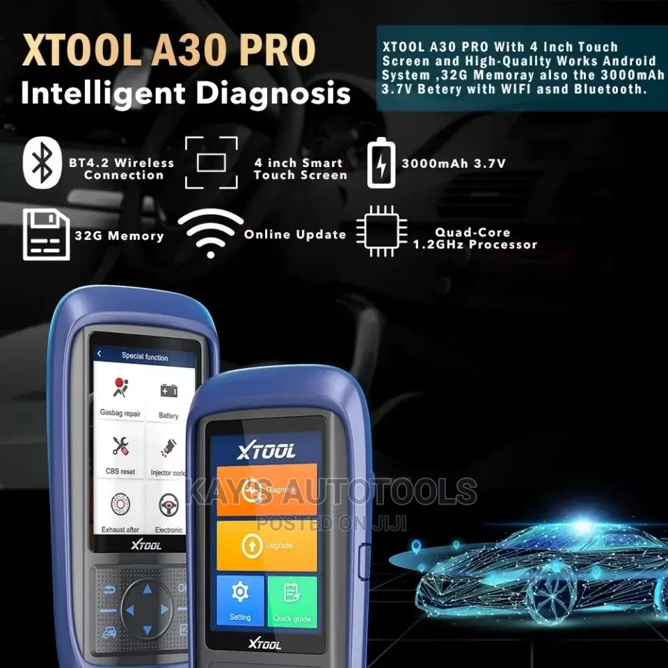 Xtool A30 Pro All Systems Car Diagnostics Machine