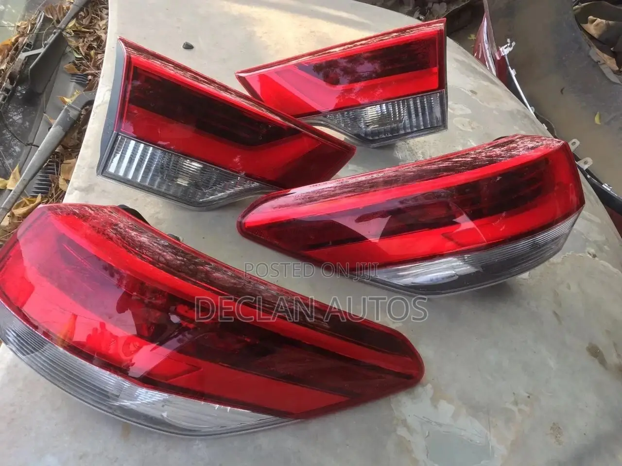 Toyota Highlander 2017 Back Lights
