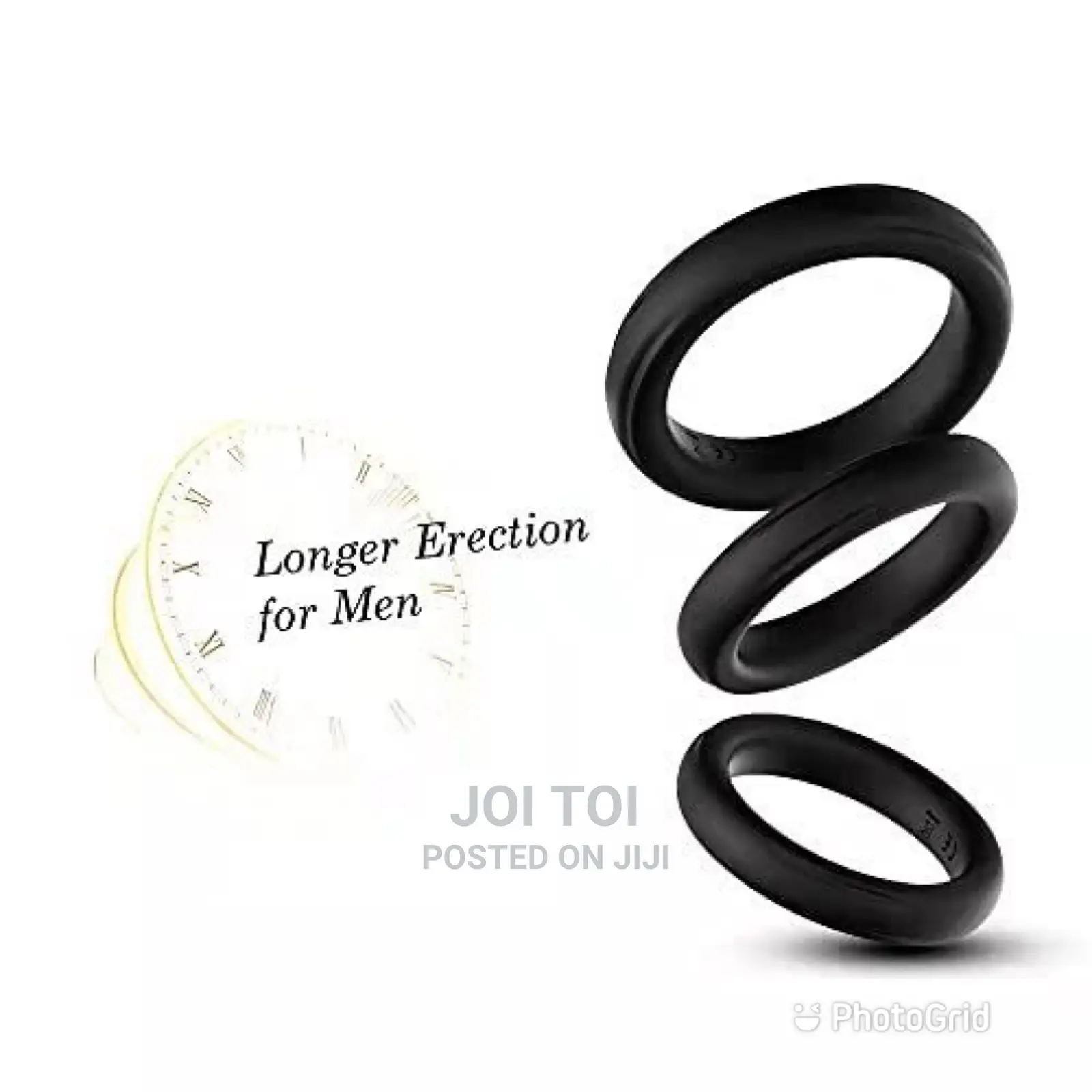 3 PCS Soft Silicon Cock Ring
