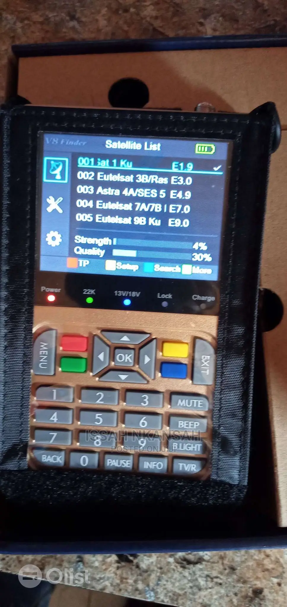 V8 Satellite Finder
