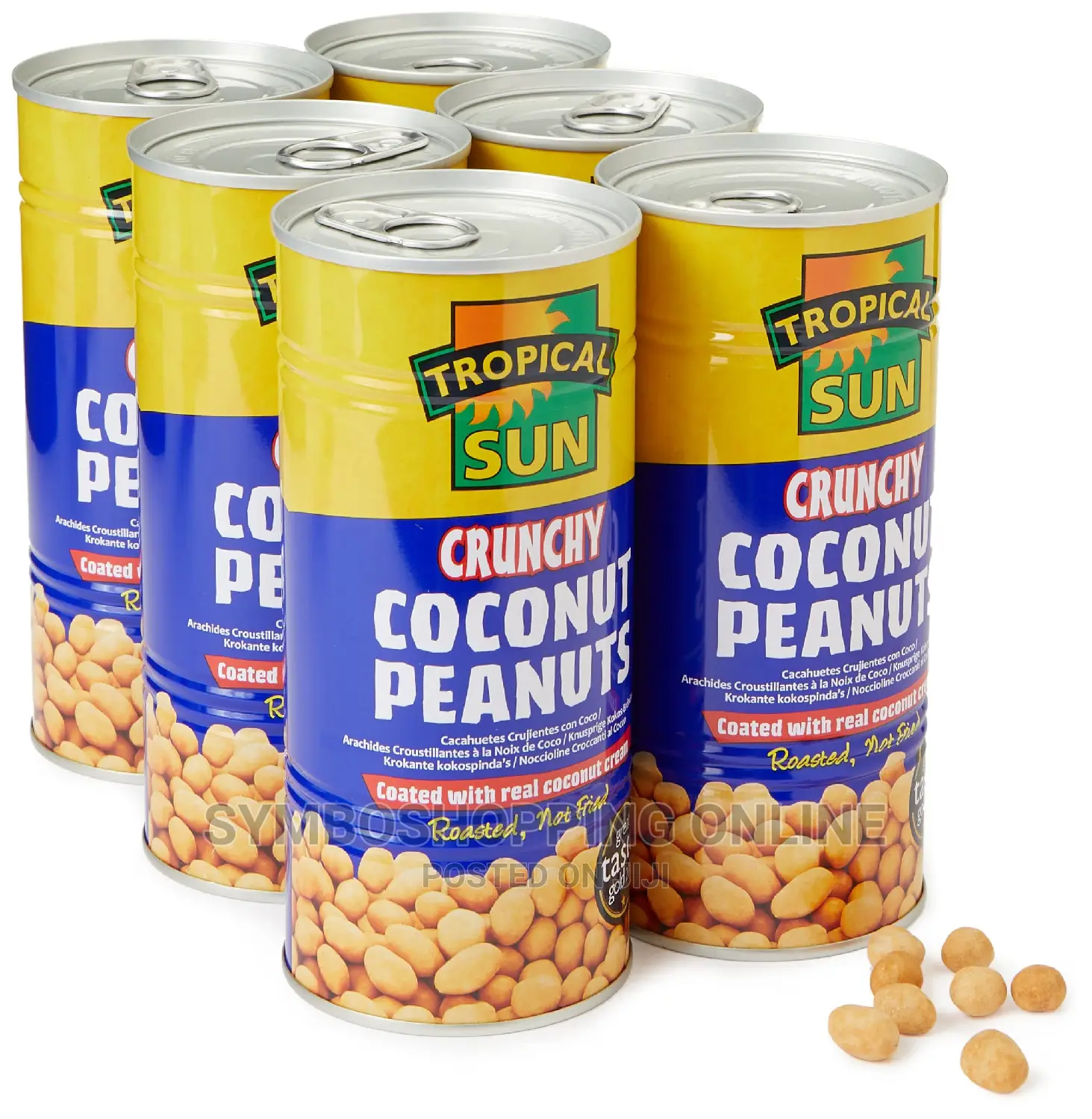 Tropical Sun Crunchy Coconut Peanuts 330g