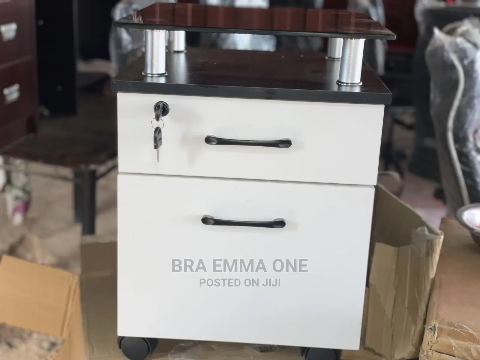Imported Bedside Table With Drawers