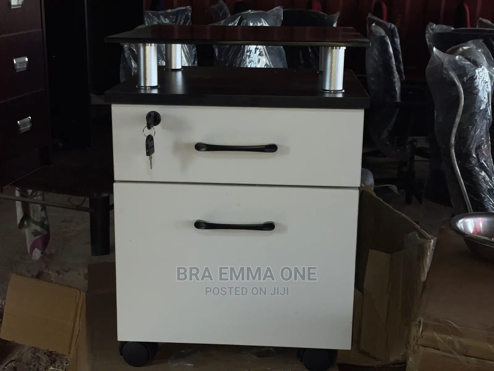 Imported Bedside Table With Drawers