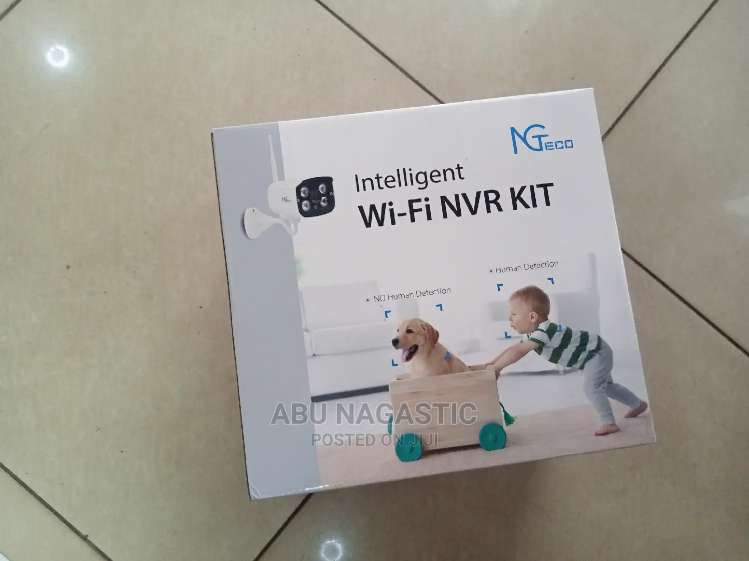 Ngteco 8 Channel 2MP Wifi NVR Kit Intelligent Camera