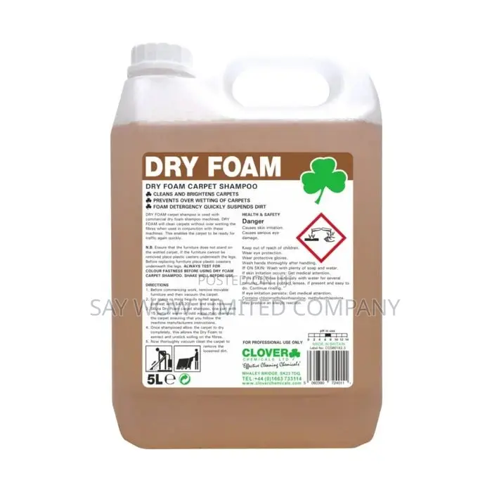 Clover Dry Foam Carpet Shampoo