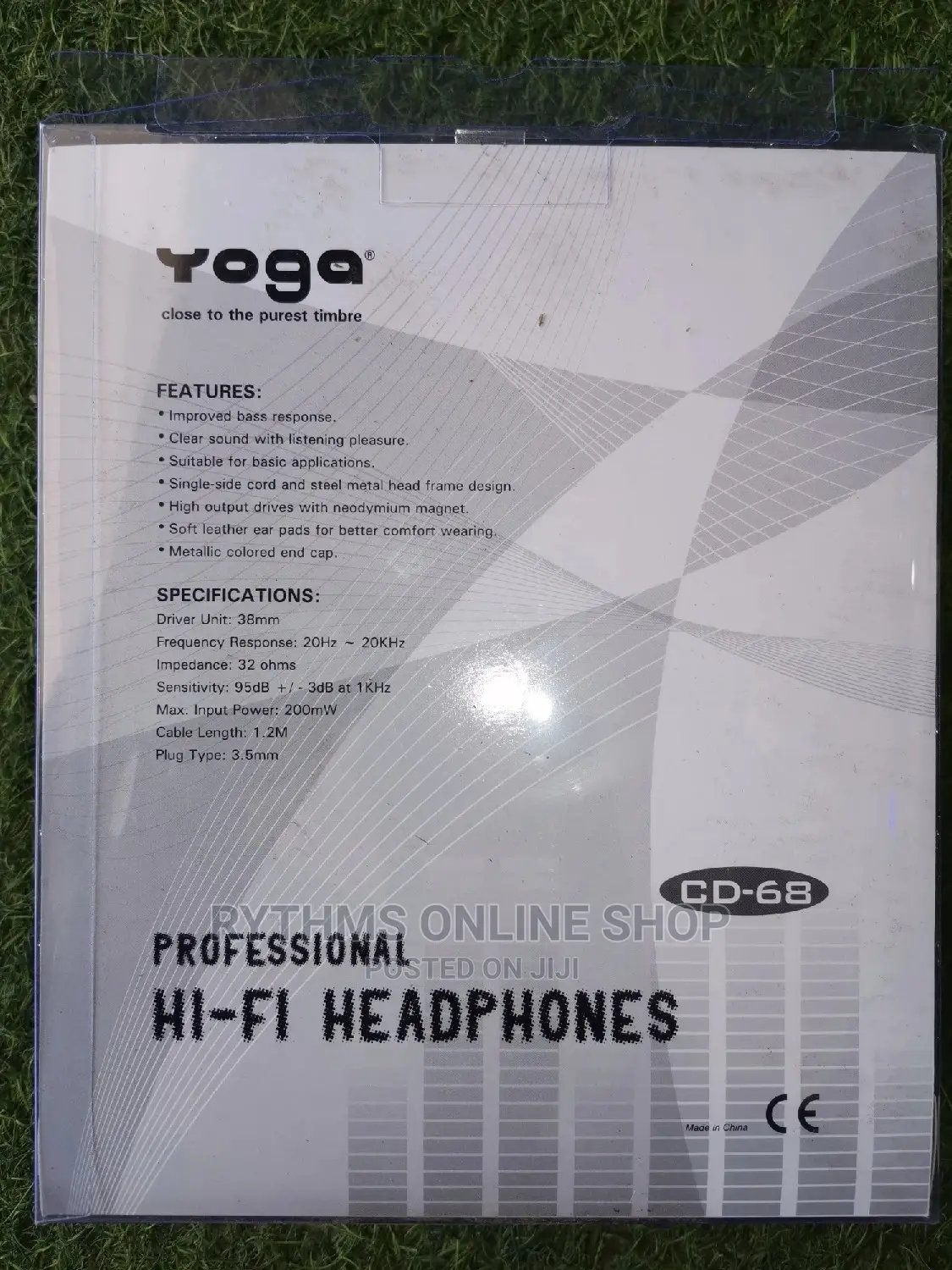 Dj Headphone (Yoga Cd-68)