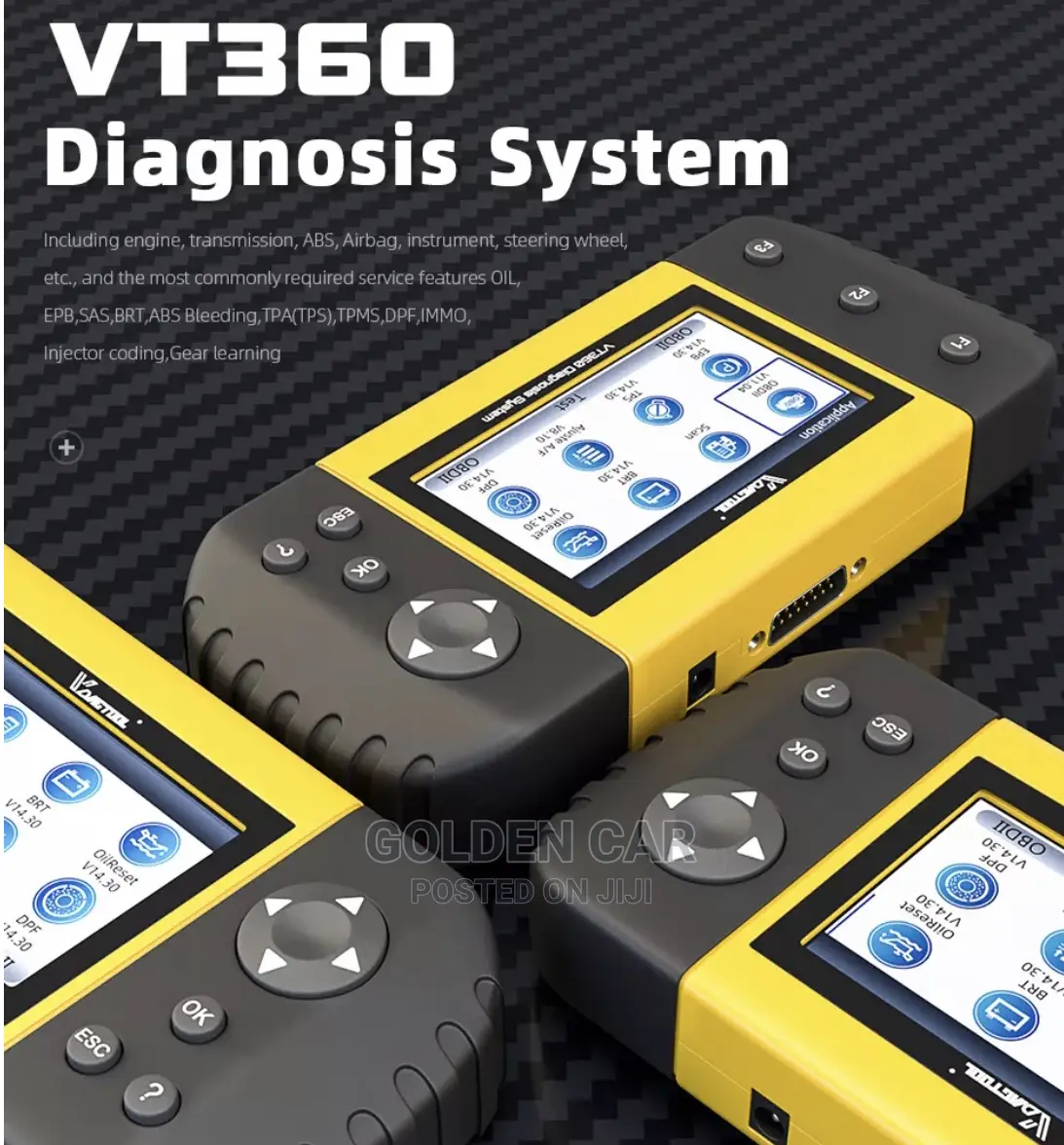Vdiagtool VT360 OBD2 Car Diagnostic Scanner