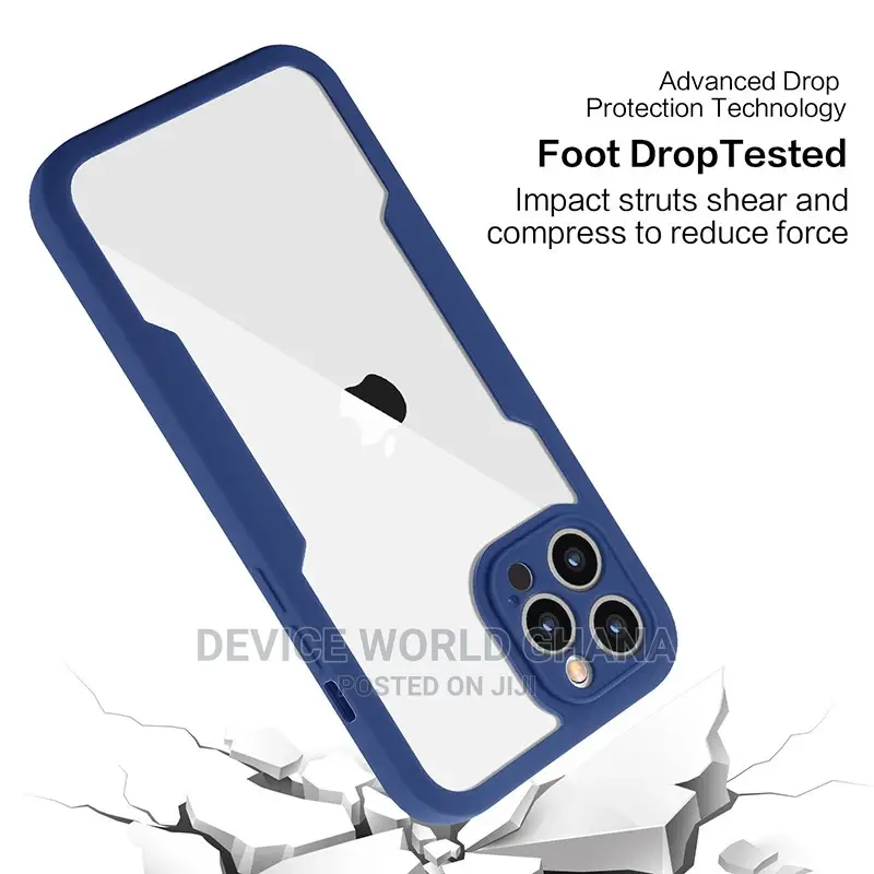 360 Transparent Shockprof Case 4 iPhone 14promax 14p 13pm 12