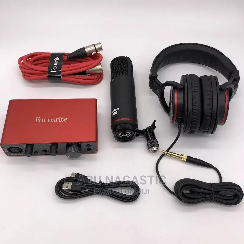 3rd Generation Focusrite Scarlet Solo Studio Pack HP60
