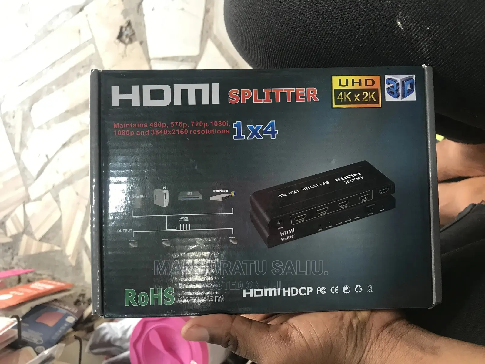 Hdmi Splitter X 4port