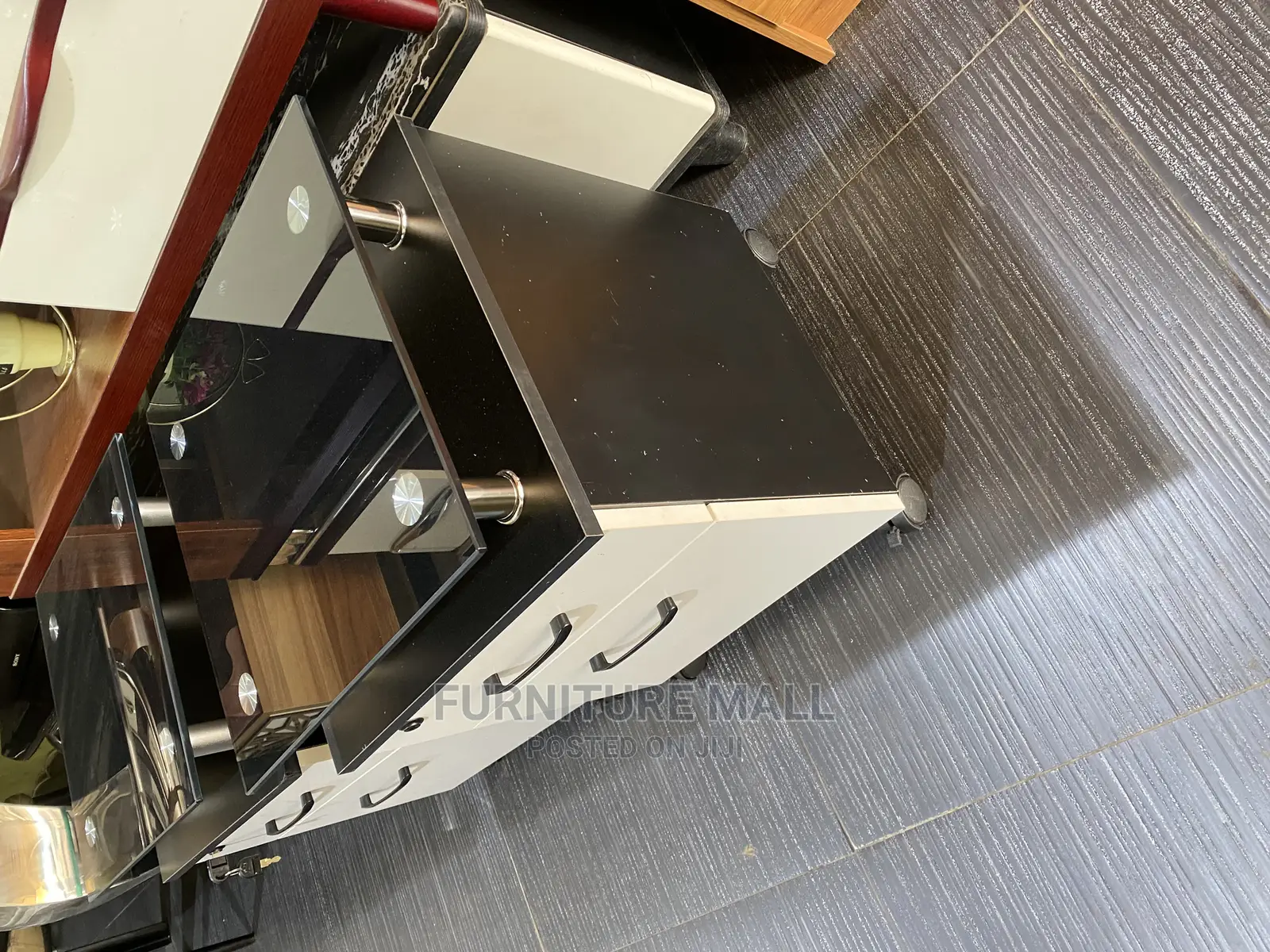 New Glass Side Drawer . Free Delivery