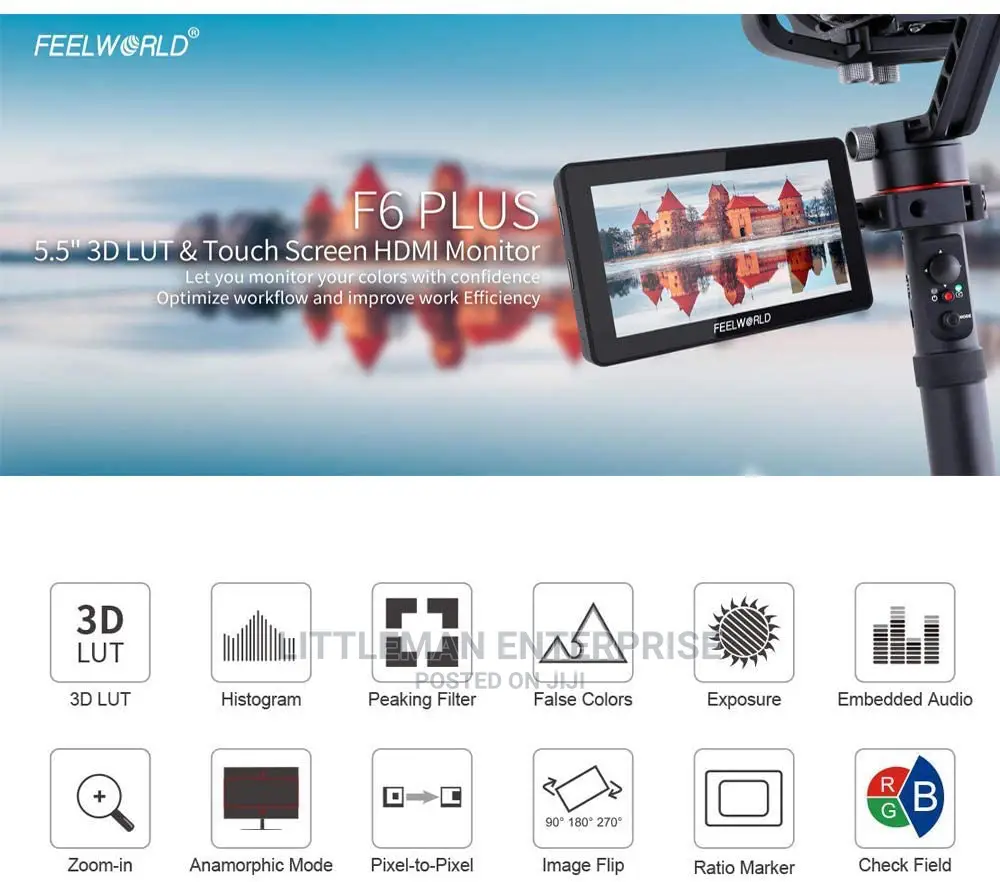 Camera Video Field Monitor Screen