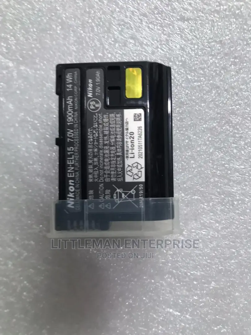 Nikon Camera Battery En-El 15 Original