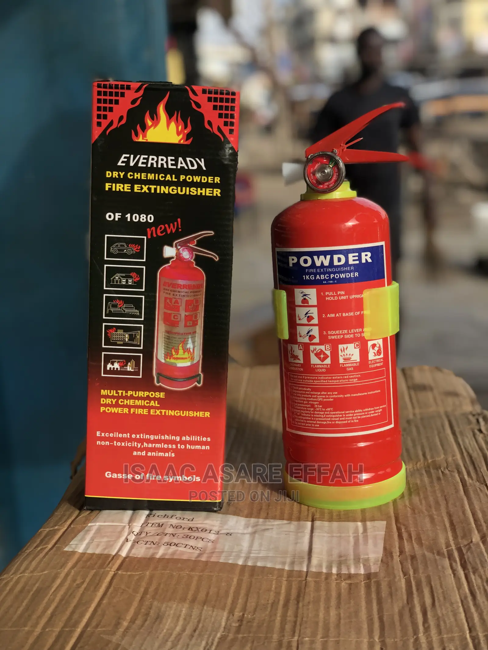 1KG Dry Chemical Powder Fire Extinguisher