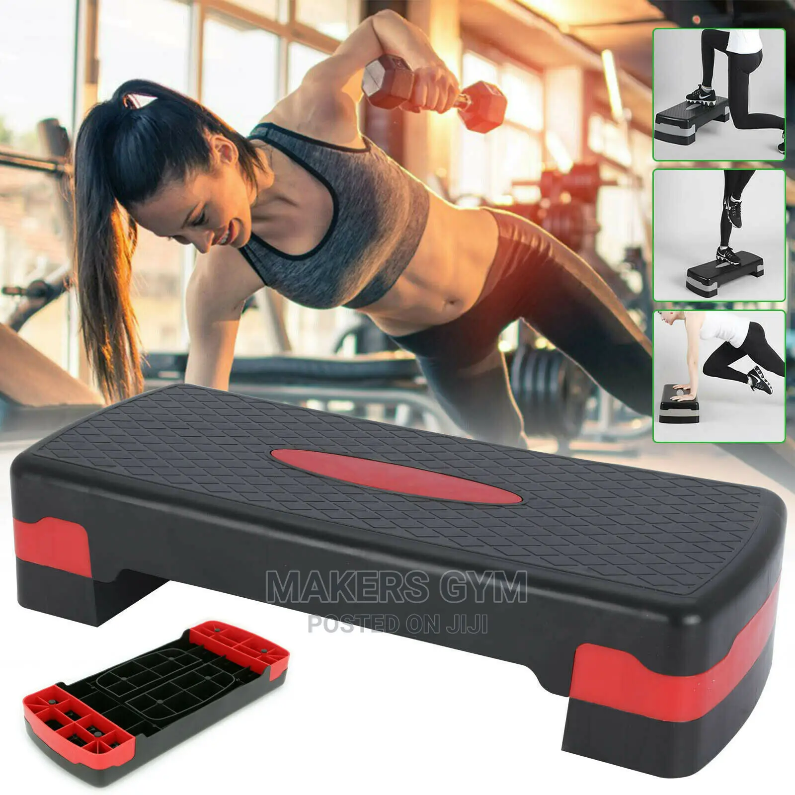 Aerobic Stepper Yoga Step Board Gym Fitness Exercise Cardio
